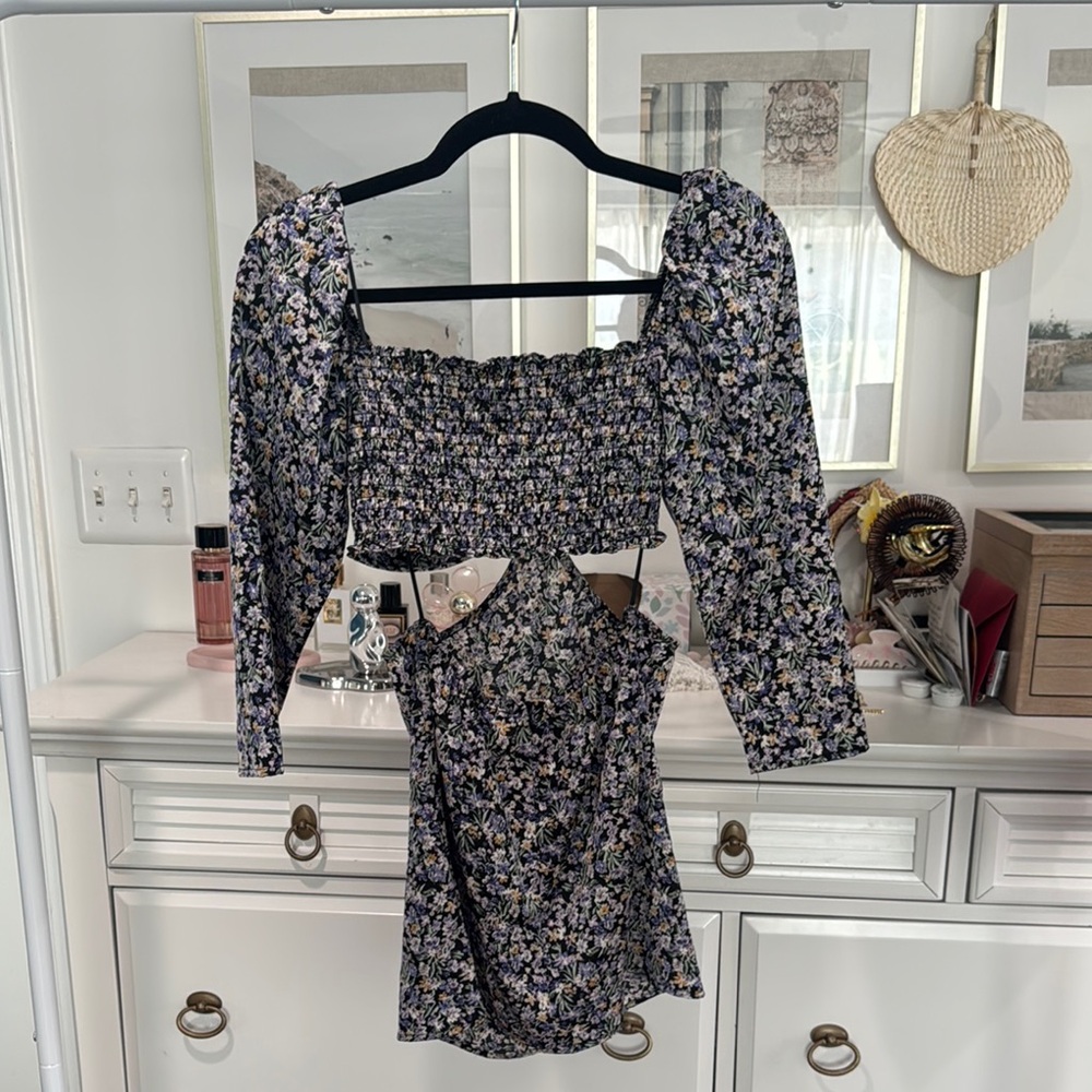Floral Mini Dress - Picture 5 of 7